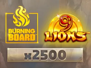 9 Lions™ Burning Board™